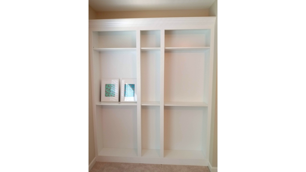 Bookcases & Cabinets: Double BILLY w Narrow Center-2